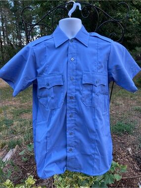 Vintage 70’s-80’s Clifton uniform shirt union label size 15 / M unworn
